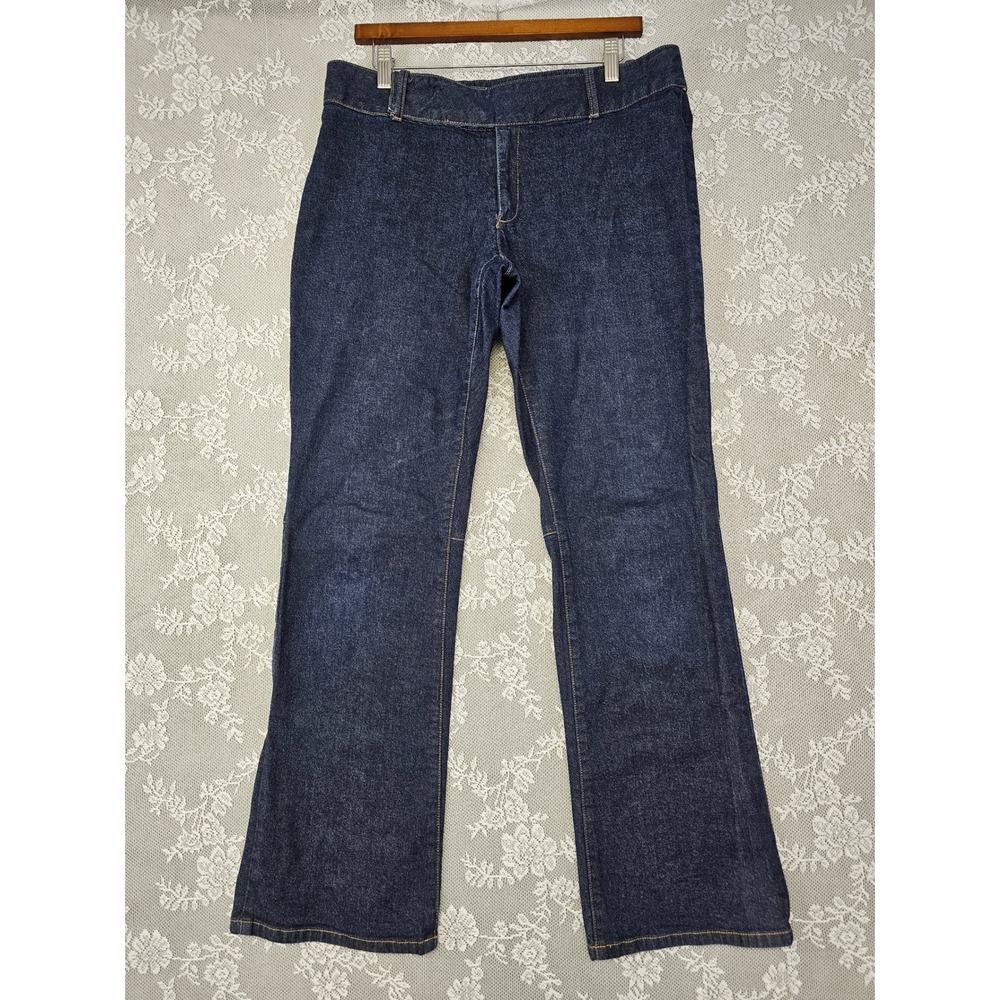 Old Navy Collection Stretch Jeans Bootcut Dark Wash Denim Women's Women's 12‎